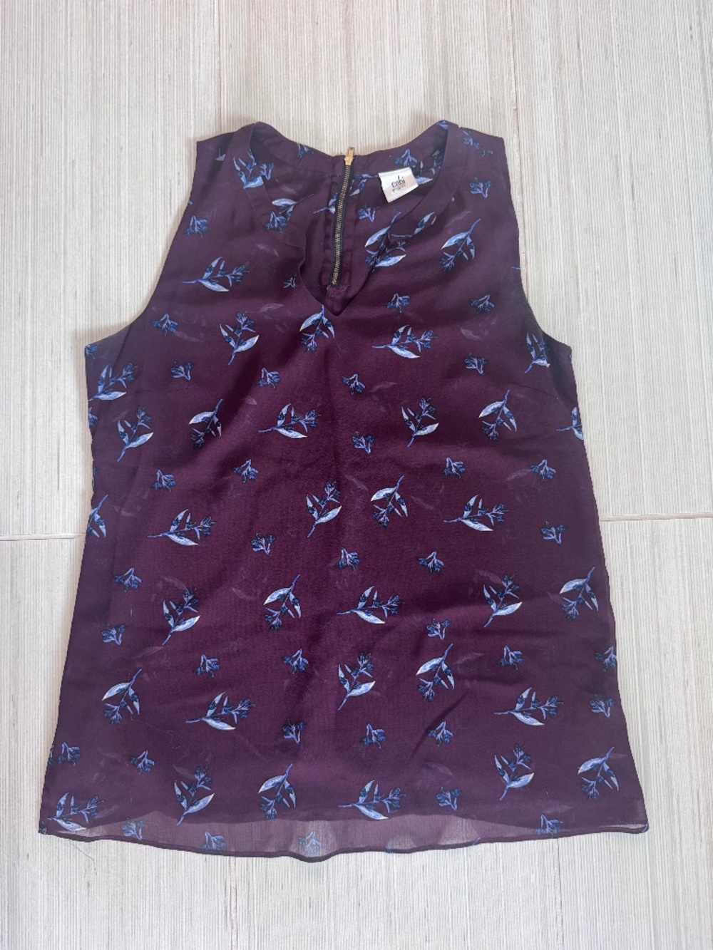 CAbi Sleeveless Top - Size M